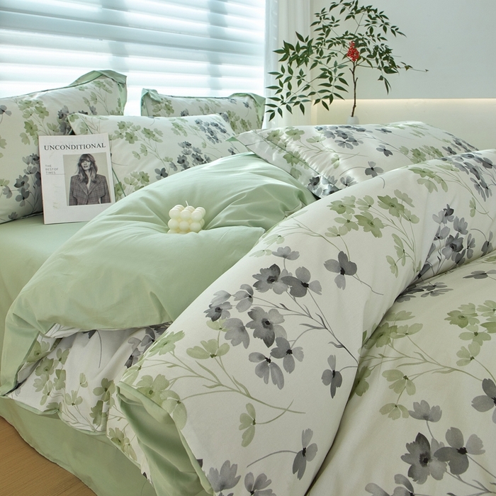 91家纺网 家纺一手货源 找家纺 （总）优姿家纺 2026新款全棉40匹马棉数码印花四件套