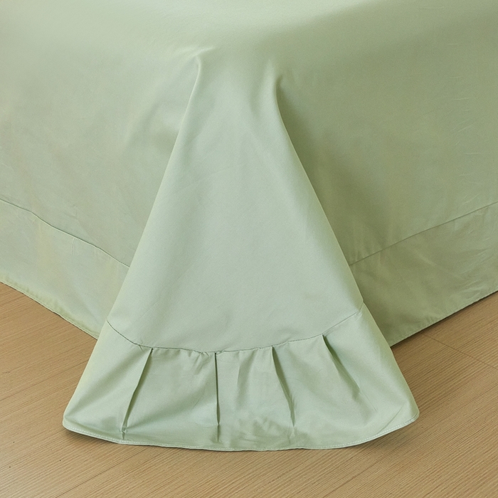 91家纺网 家纺一手货源 找家纺 优姿家纺 2026新款全棉40匹马棉数码印花四件套 淡墨香黄