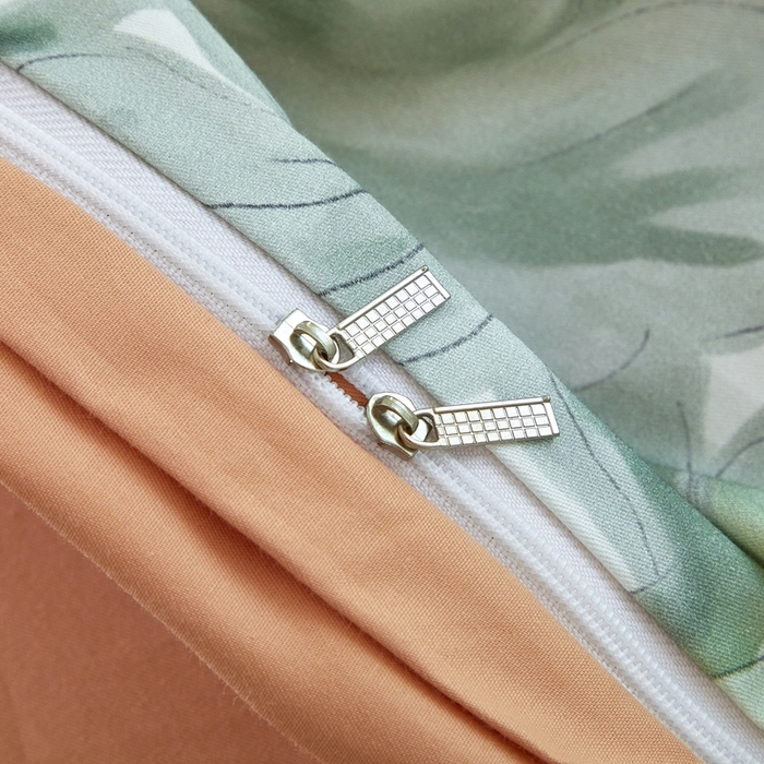 91家纺网 家纺一手货源 找家纺 优姿家纺 2026新款全棉40匹马棉数码印花四件套 花的旅途桔