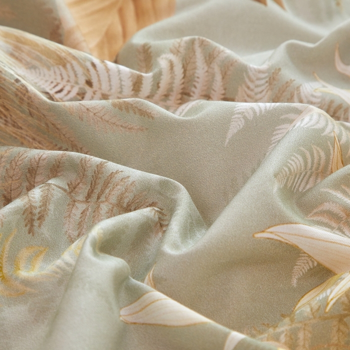 91家纺网 家纺一手货源 找家纺 优姿家纺 2026新款全棉40匹马棉数码印花四件套 暮云春树灰