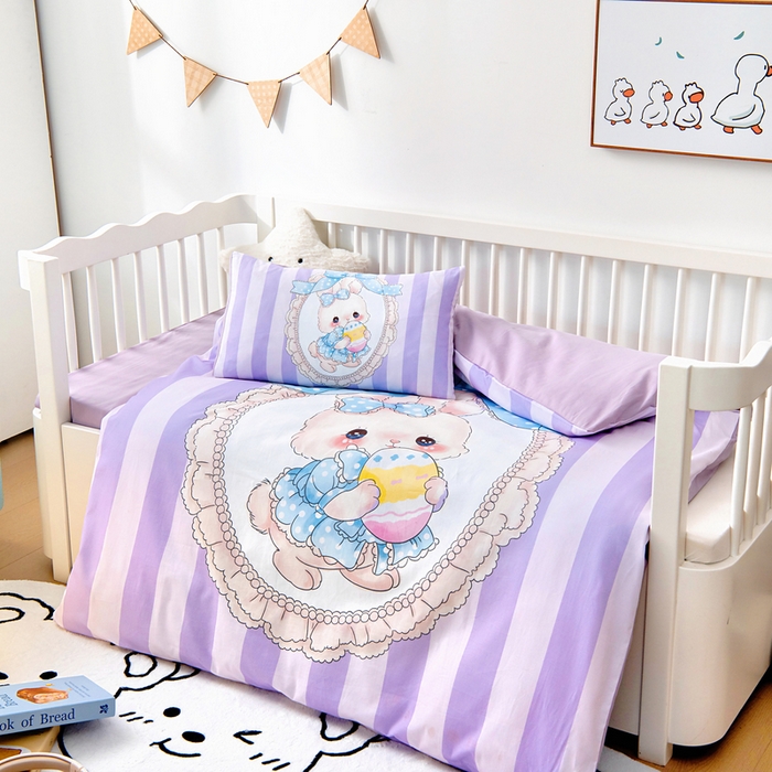 91家纺网 家纺一手货源 找家纺 （总）梵赫 2025新款100%棉冬款加厚全棉被套+被芯四季款盖毯