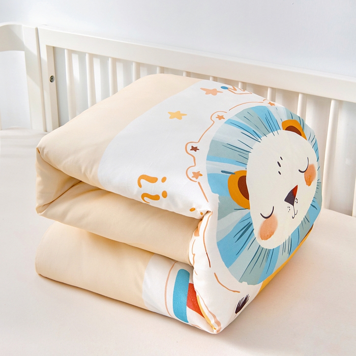 91家纺网 家纺一手货源 找家纺 （总）梵赫 2025新款100%棉冬款加厚全棉被套+被芯四季款盖毯