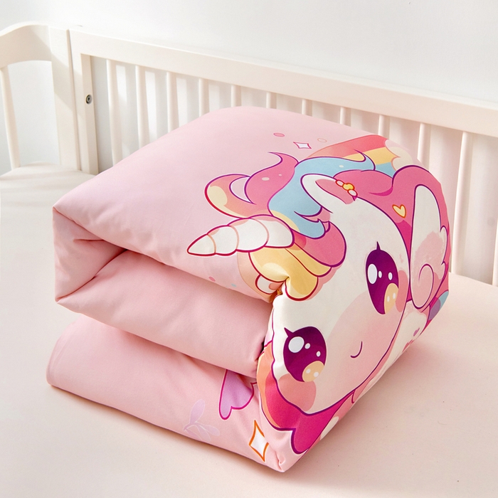 91家纺网 家纺一手货源 找家纺 （总）梵赫 2025新款100%棉冬款加厚全棉被套+被芯四季款盖毯