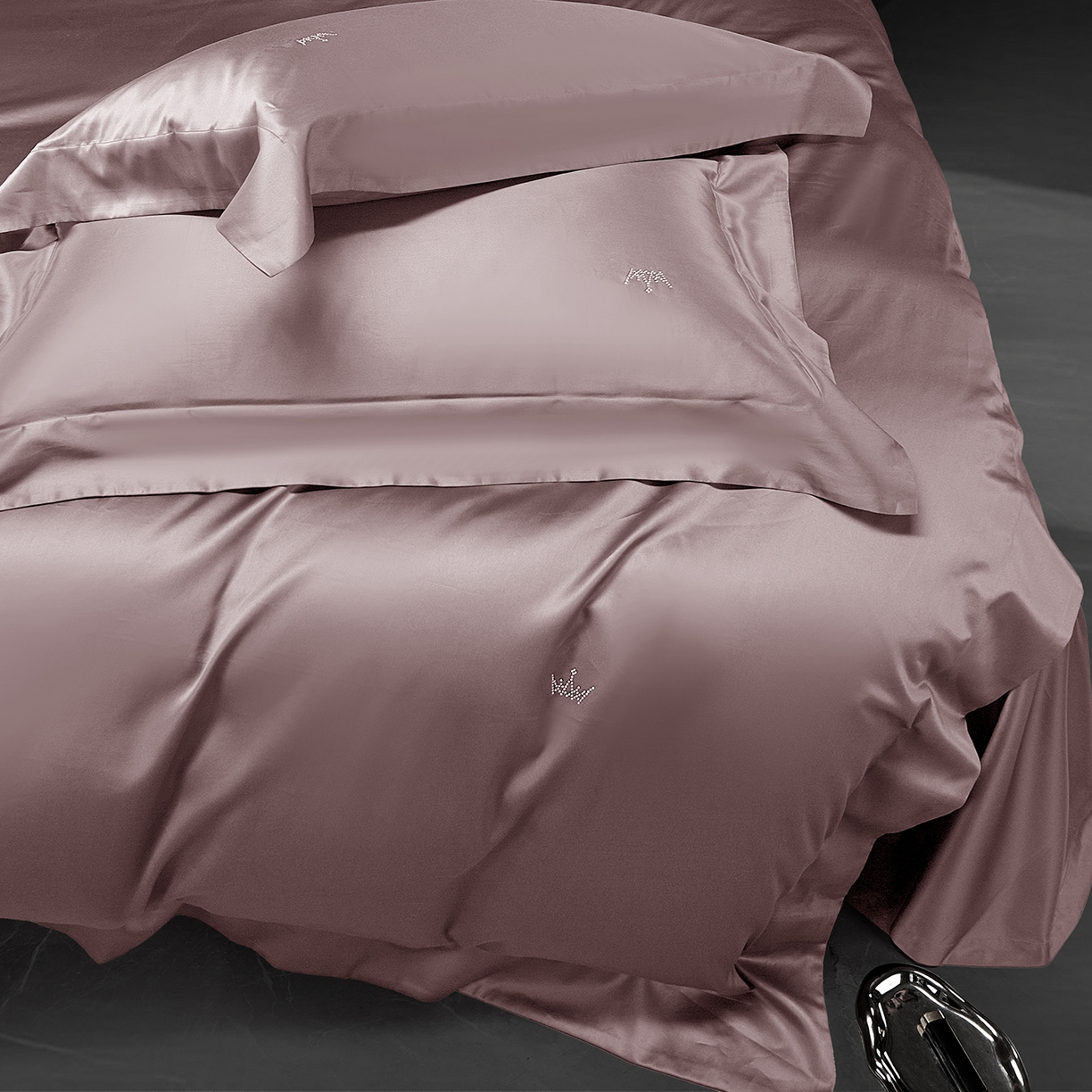 91家纺网 家纺一手货源 找家纺 玖玖爱家纺 2025新款60/50双股四件套-国货之光 国货之光-珊瑚粉