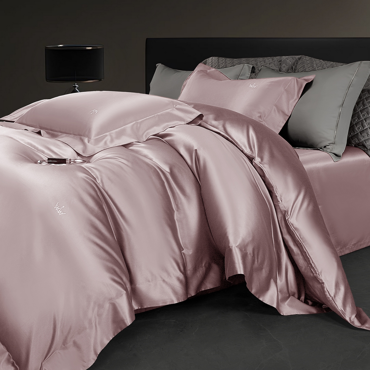 91家纺网 家纺一手货源 找家纺 玖玖爱家纺 2025新款60/50双股四件套-国货之光 国货之光-珊瑚粉