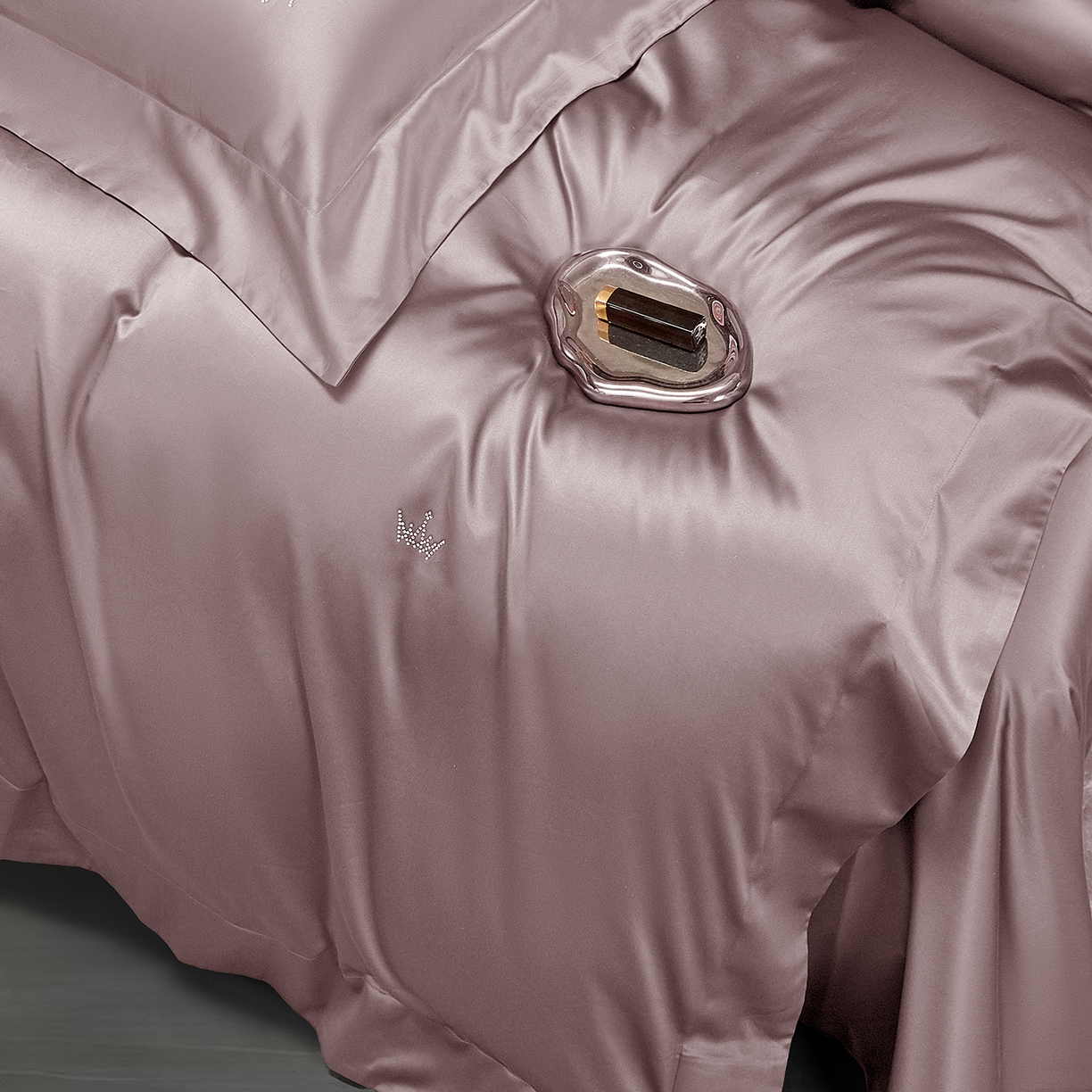 91家纺网 家纺一手货源 找家纺 玖玖爱家纺 2025新款60/50双股四件套-国货之光 国货之光-珊瑚粉