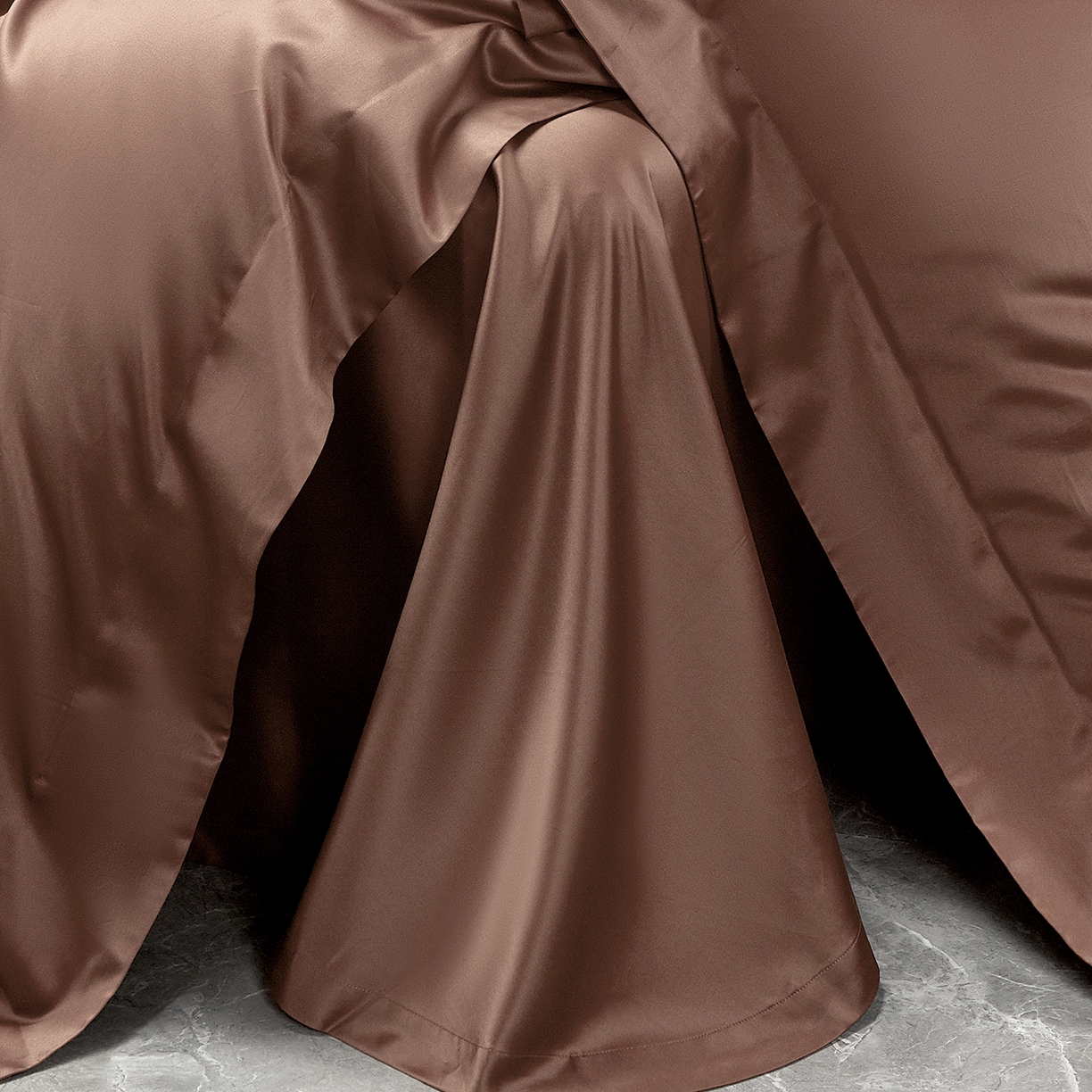 91家纺网 家纺一手货源 找家纺 玖玖爱家纺 2025新款60/50双股四件套-国货之光 国货之光-棕褐色