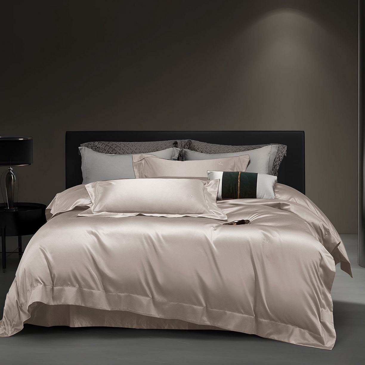 91家纺网 家纺一手货源 找家纺 玖玖爱家纺 2025新款60/50双股四件套-国货之光 国货之光-汉白玉