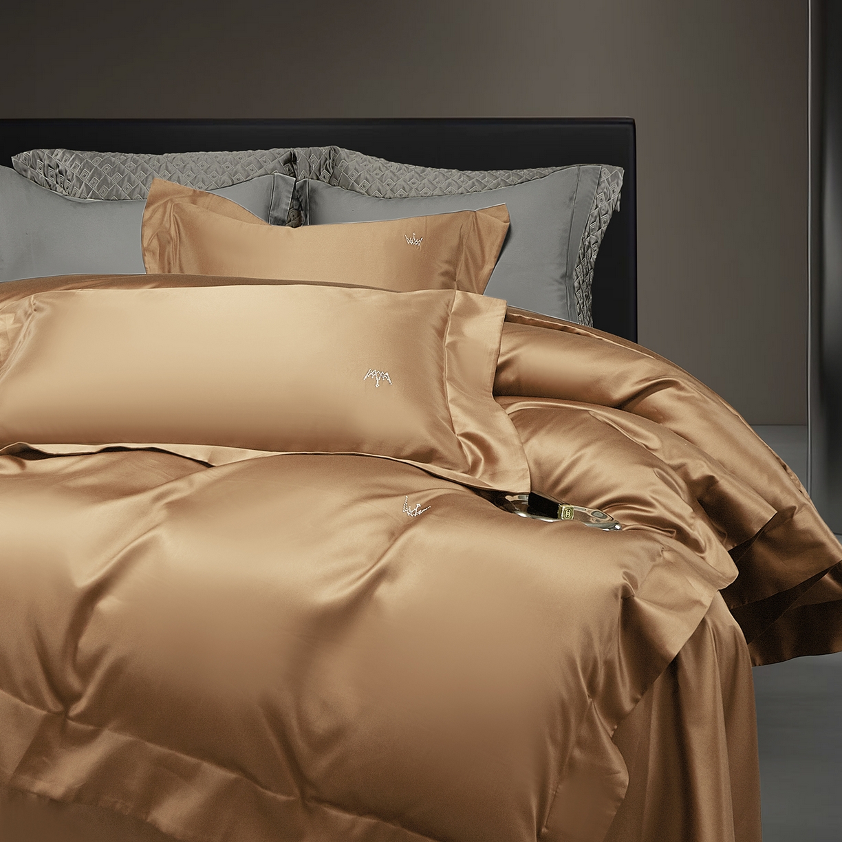 91家纺网 家纺一手货源 找家纺 玖玖爱家纺 2025新款60/50双股四件套-国货之光 国货之光-美人橙