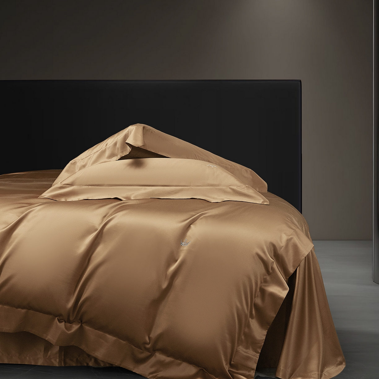 91家纺网 家纺一手货源 找家纺 玖玖爱家纺 2025新款60/50双股四件套-国货之光 国货之光-美人橙