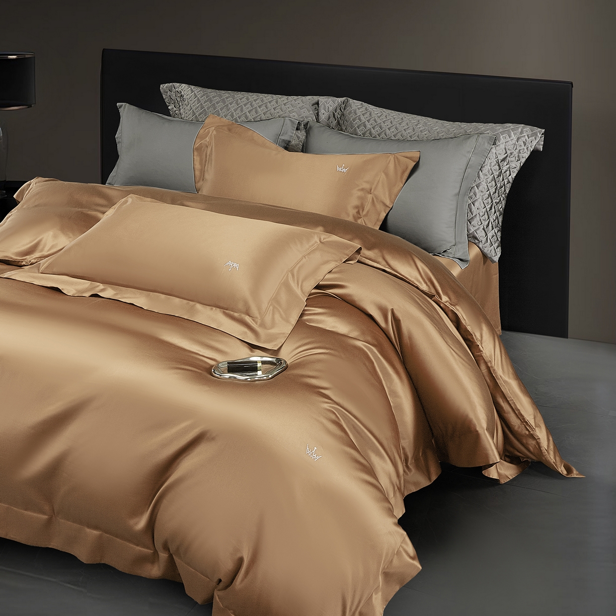 91家纺网 家纺一手货源 找家纺 玖玖爱家纺 2025新款60/50双股四件套-国货之光 国货之光-美人橙