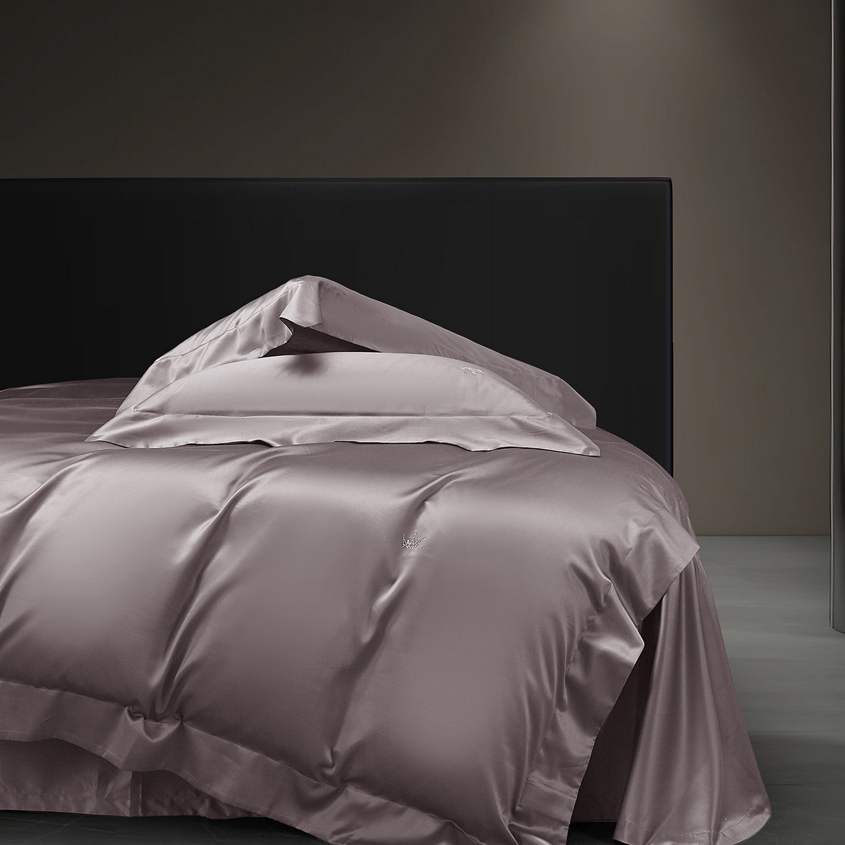 91家纺网 家纺一手货源 找家纺 玖玖爱家纺 2025新款60/50双股四件套-国货之光 国货之光-木槿紫