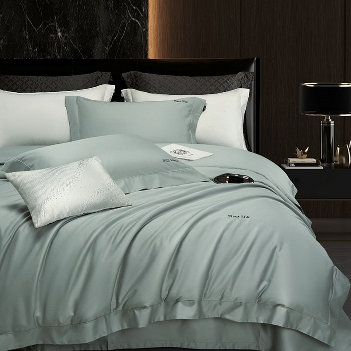 91家纺网 家纺一手货源 找家纺 （总）玖玖爱家纺 2025秋冬新品植物甄丝3星系列奢选新疆阿瓦提长绒棉四件套