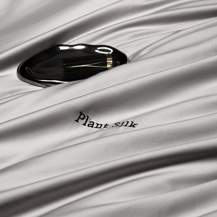 91家纺网 家纺一手货源 找家纺 玖玖爱家纺 2025秋冬新品植物甄丝3星系列奢选新疆阿瓦提长绒棉四件套 栖岚绅士灰