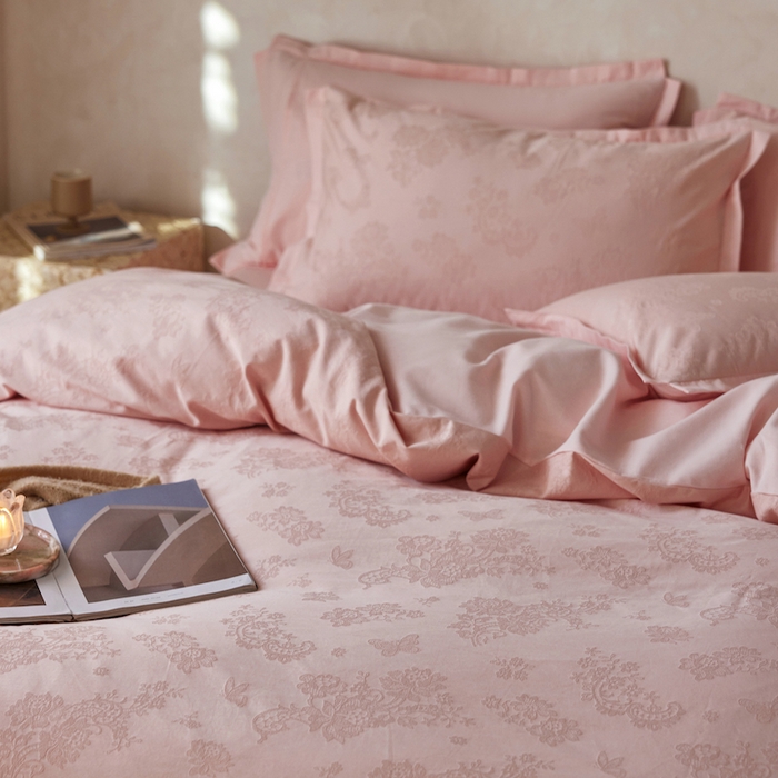 91家纺网 家纺一手货源 找家纺 （总）咏绒家纺工厂店 2025新款A类全棉提花磨毛四件套-科罗拉系列