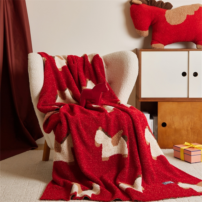 暖绵绵家纺 2025新款毛毯抱枕-米洛特 米洛特-毛毯