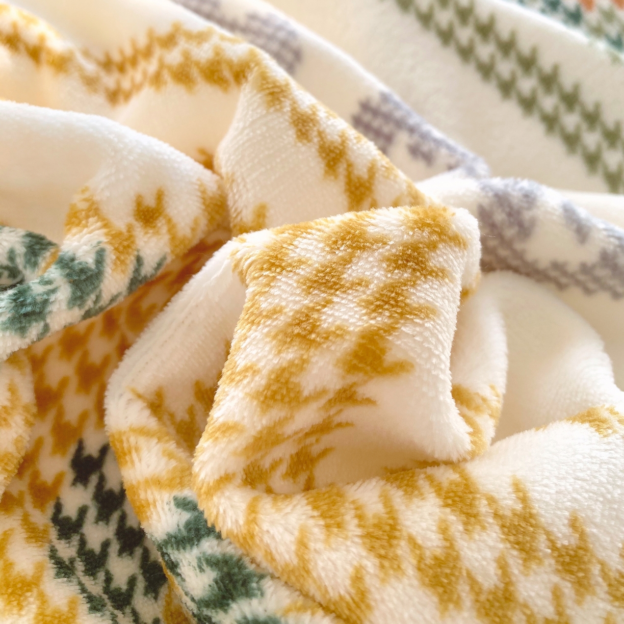 91家纺网 家纺一手货源 找家纺 金鑫汇家纺 2025年加厚高克重A类牛奶绒单被套 被套单件 同心千鸟格