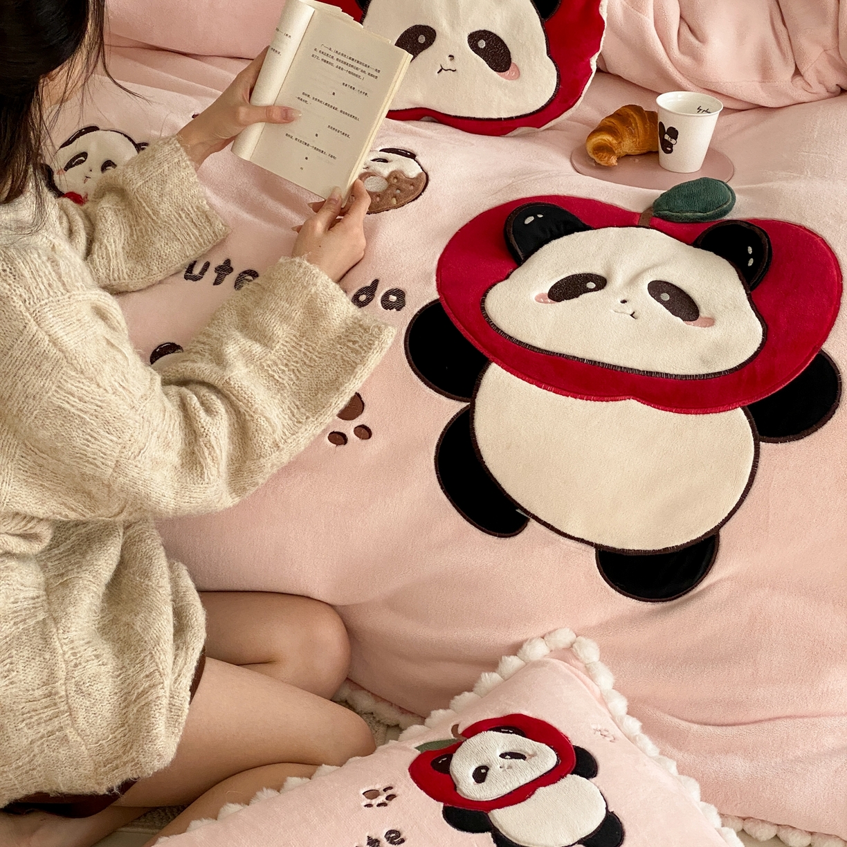 91家纺网 家纺一手货源 找家纺 （总）馨蕊家居 2025秋冬新款轻奢煦暖绒系列-绒卡通（会员-10）控价318/348/368