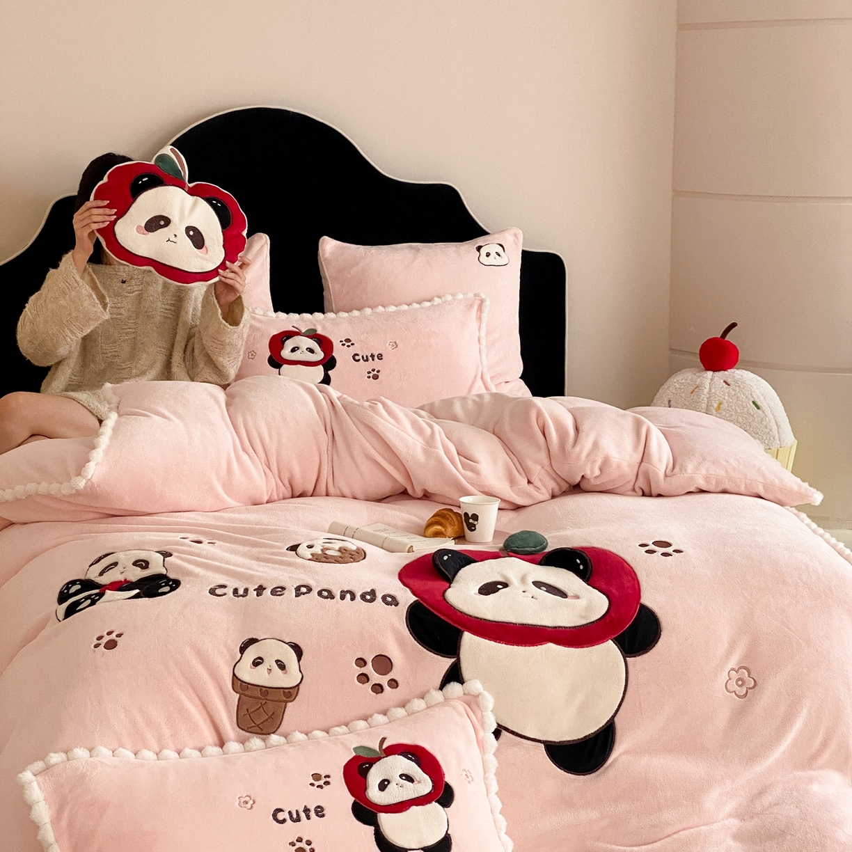 91家纺网 家纺一手货源 找家纺 （总）馨蕊家居 2025秋冬新款轻奢煦暖绒系列-绒卡通（会员-10）控价318/348/368