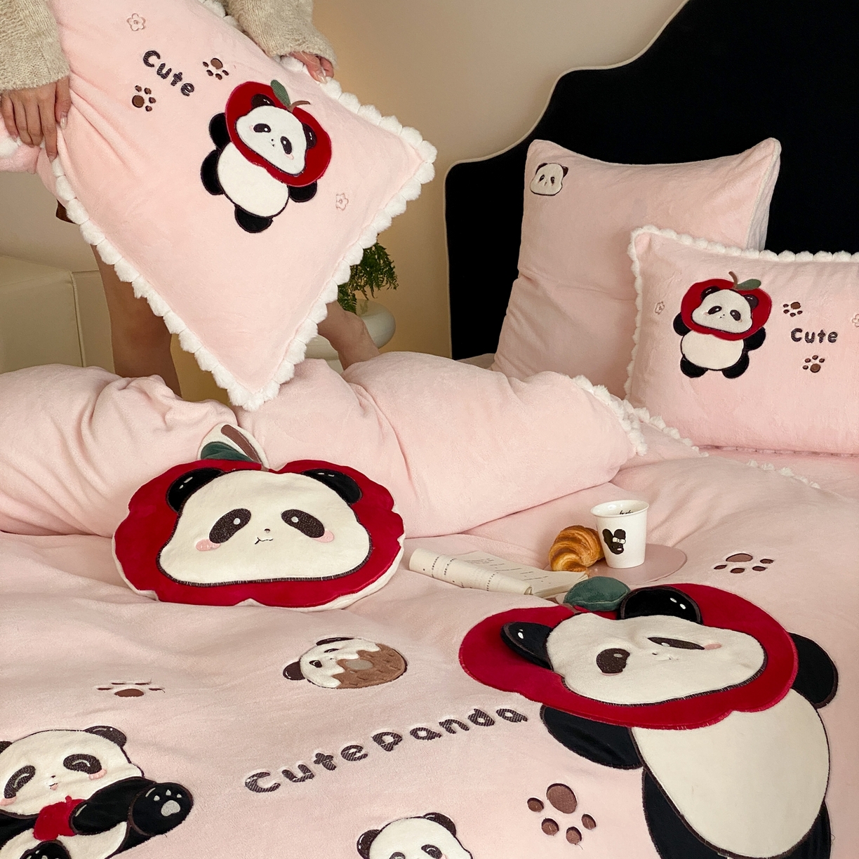 91家纺网 家纺一手货源 找家纺 （总）馨蕊家居 2025秋冬新款轻奢煦暖绒系列-绒卡通（会员-10）控价318/348/368