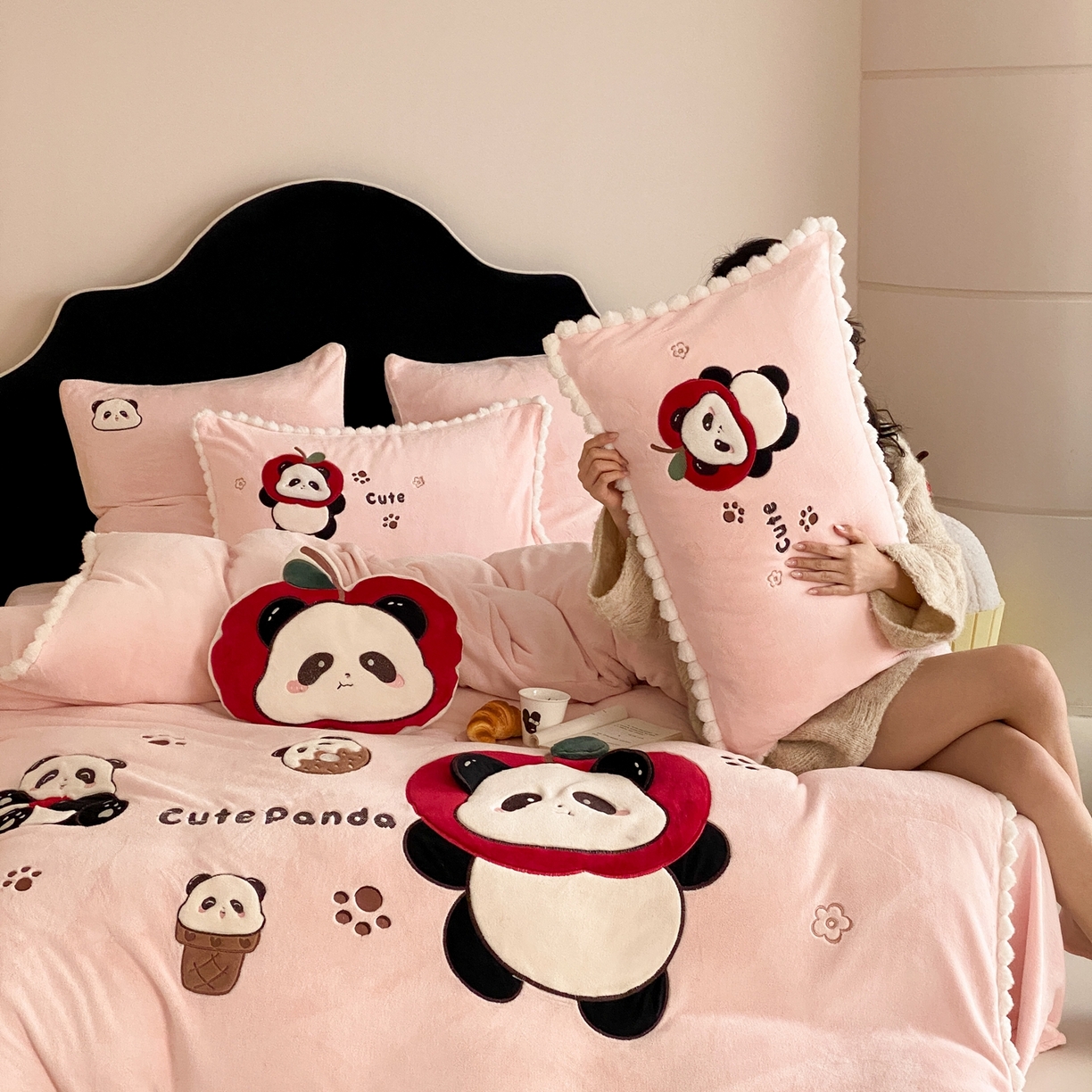 91家纺网 家纺一手货源 找家纺 （总）馨蕊家居 2025秋冬新款轻奢煦暖绒系列-绒卡通（会员-10）控价318/348/368