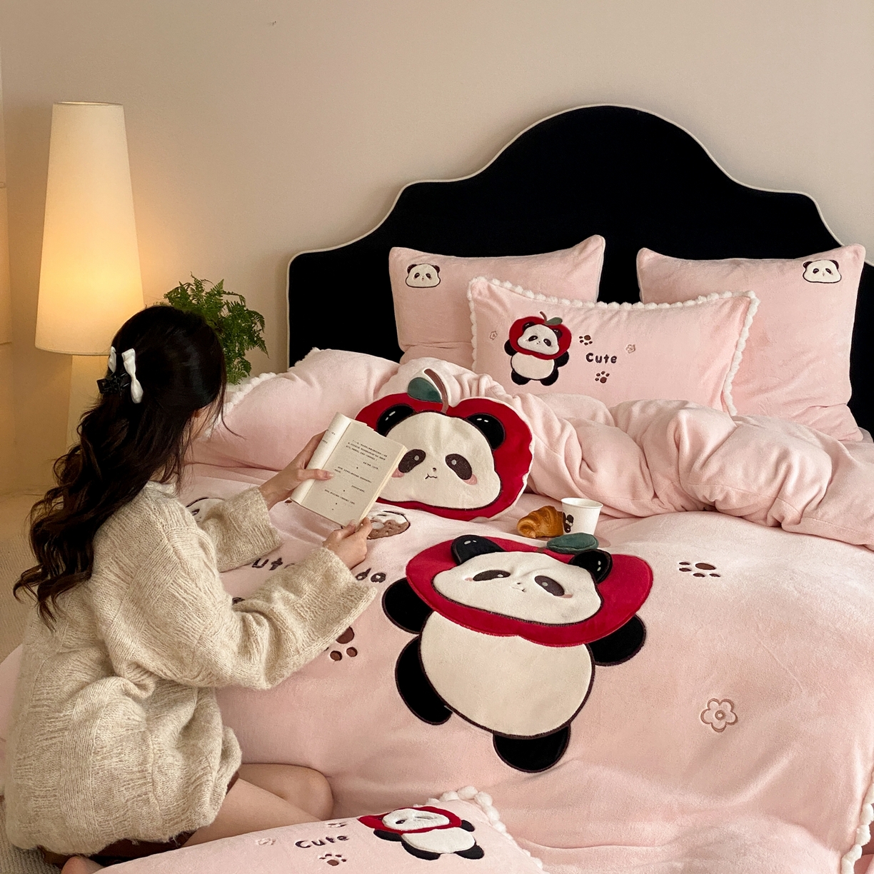 91家纺网 家纺一手货源 找家纺 （总）馨蕊家居 2025秋冬新款轻奢煦暖绒系列-绒卡通（会员-10）控价318/348/368