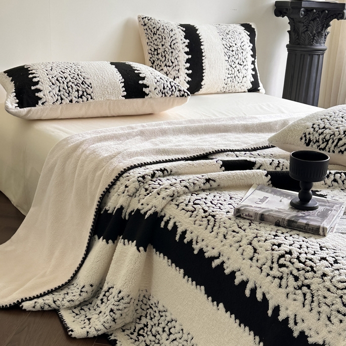 91家纺网 家纺一手货源 找家纺 （总）良品汇馆 2025新款阳离子毛毯良品秋冬毛绒盖毯办公室午休毛毯毯子保暖