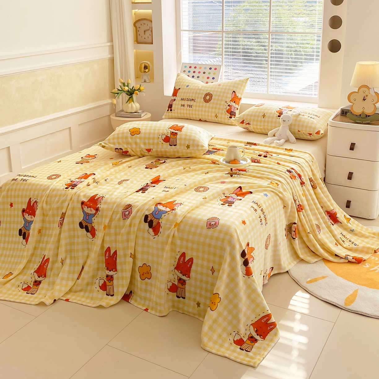 91家纺网 家纺一手货源 找家纺 （总）金鑫汇家纺 2025年加厚高克重A类牛奶绒单床单 床单单件