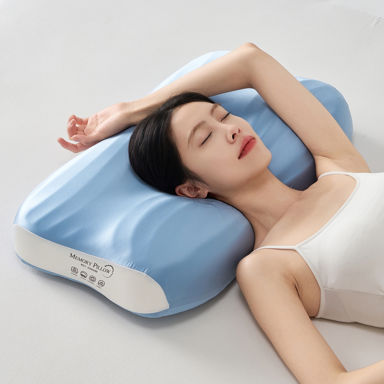 91家纺网 家纺一手货源 找家纺 （总）乐可 2025新款浪漫摆烂情侣记忆枕枕头枕芯