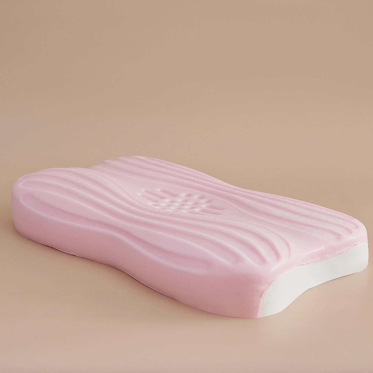 91家纺网 家纺一手货源 找家纺 乐可 2025新款浪漫摆烂情侣记忆枕枕头枕芯 浪漫情侣枕-粉