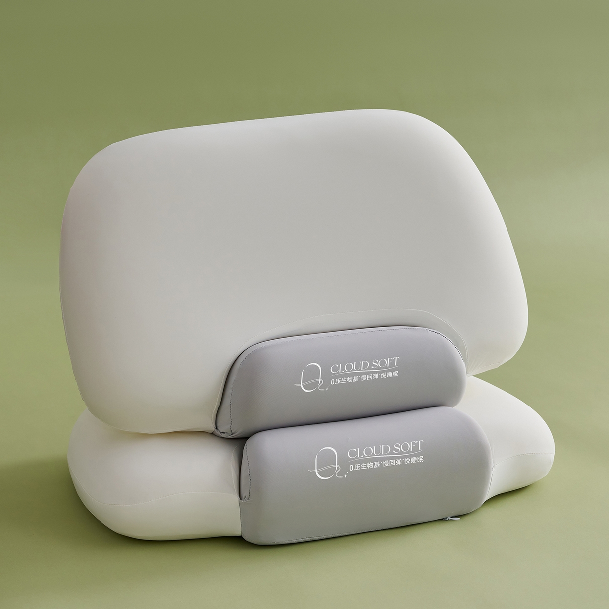 91家纺网 家纺一手货源 找家纺 （总）乐可 2025新款零压双向深睡护颈记忆枕枕头枕芯