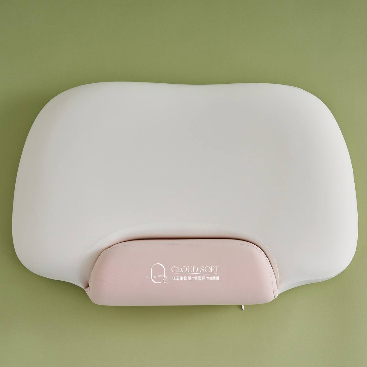 91家纺网 家纺一手货源 找家纺 乐可 2025新款零压双向深睡护颈记忆枕枕头枕芯 零压双向深睡枕-粉