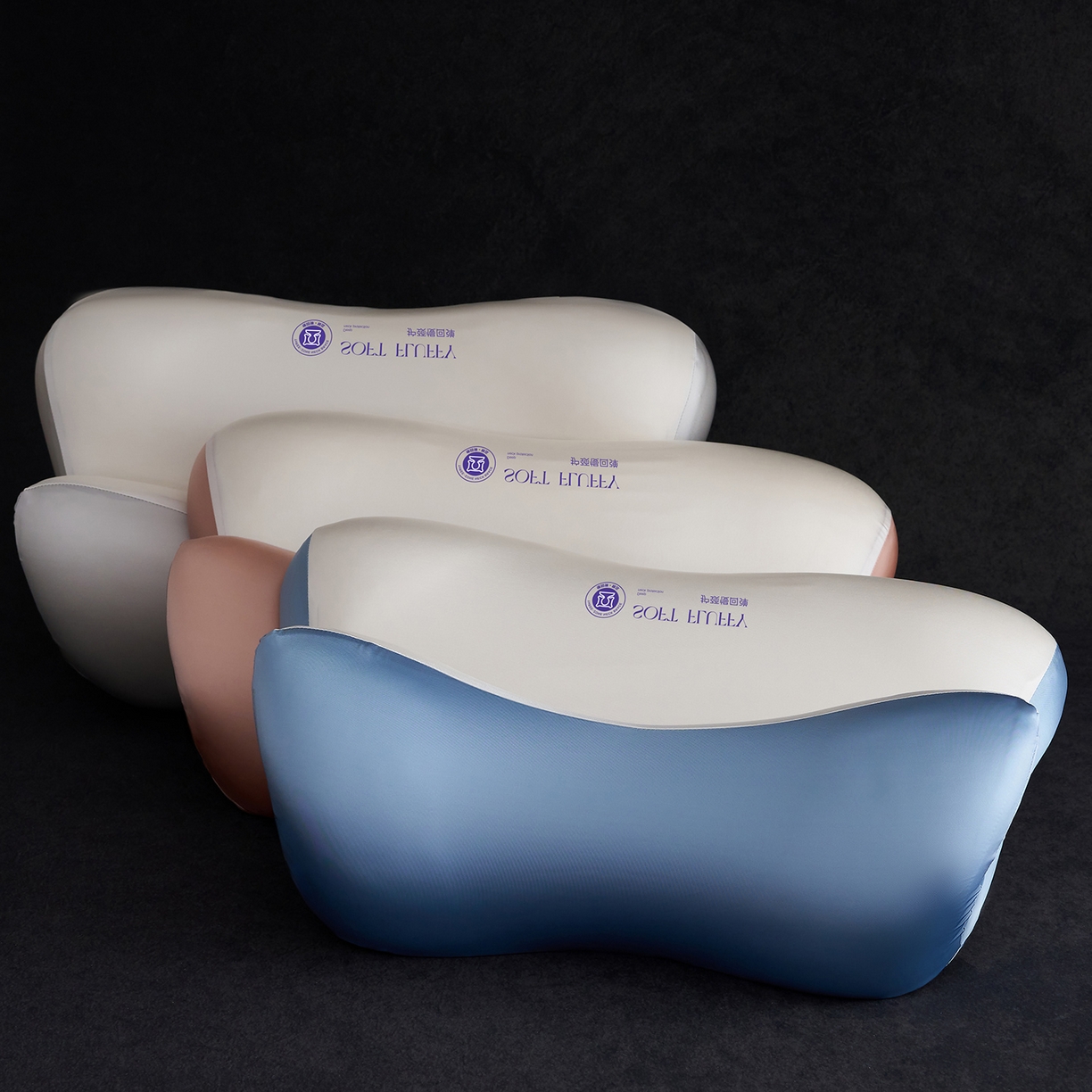 乐可 2025新款零压云翼记忆枕枕头枕芯 组合图仅供参考不可下单
