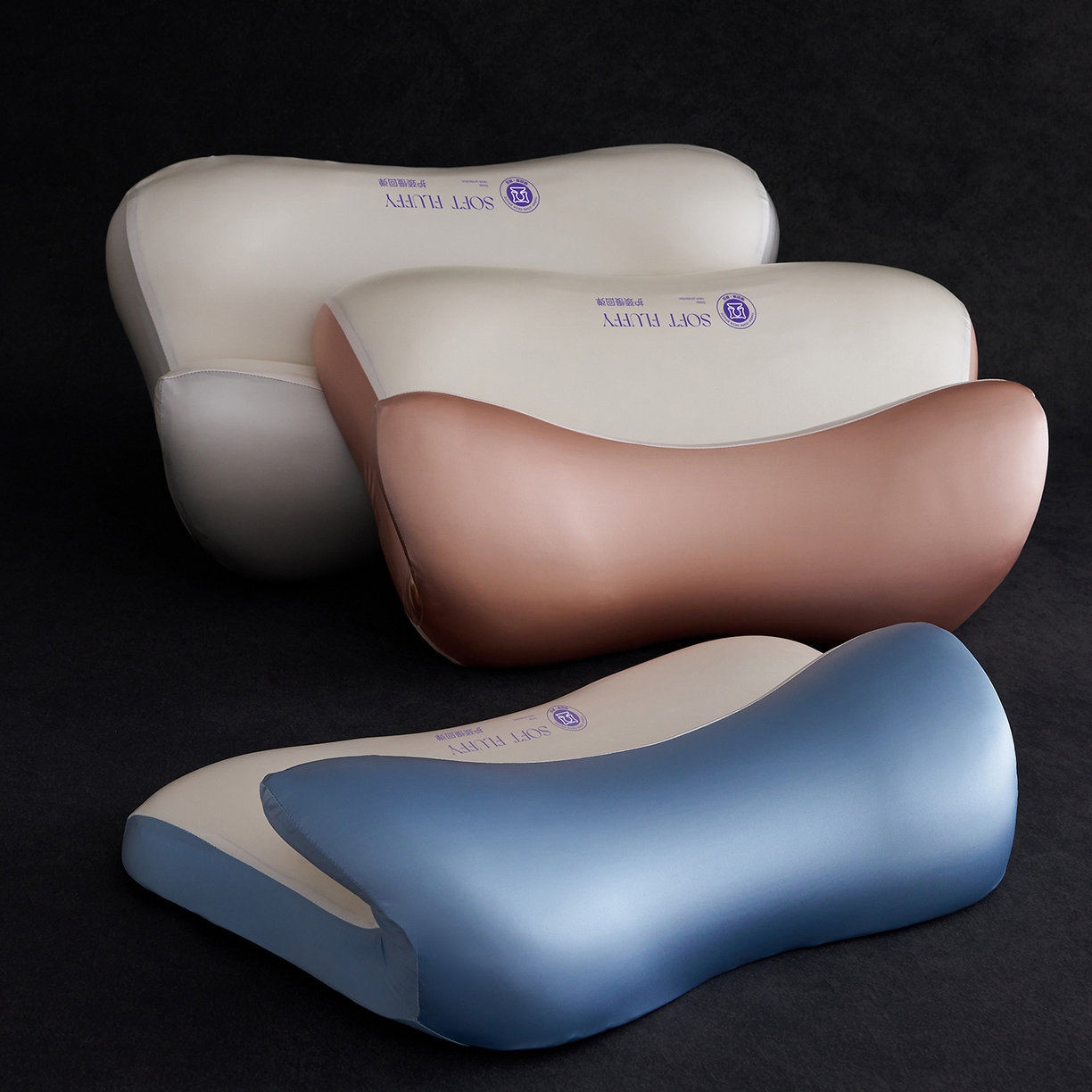 91家纺网 家纺一手货源 找家纺 乐可 2025新款零压云翼记忆枕枕头枕芯 组合图仅供参考不可下单