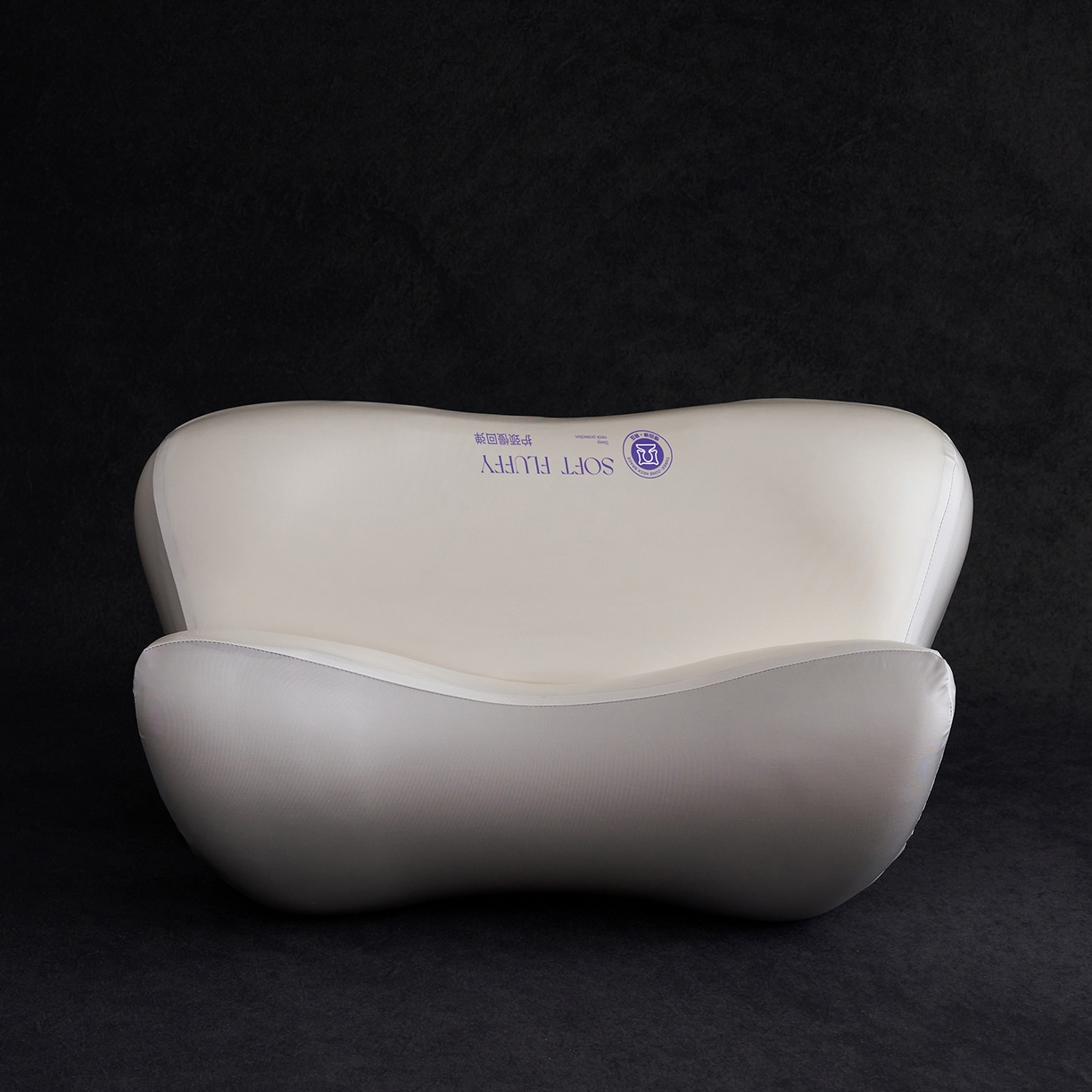 91家纺网 家纺一手货源 找家纺 乐可 2025新款零压云翼记忆枕枕头枕芯 零压云翼枕-灰