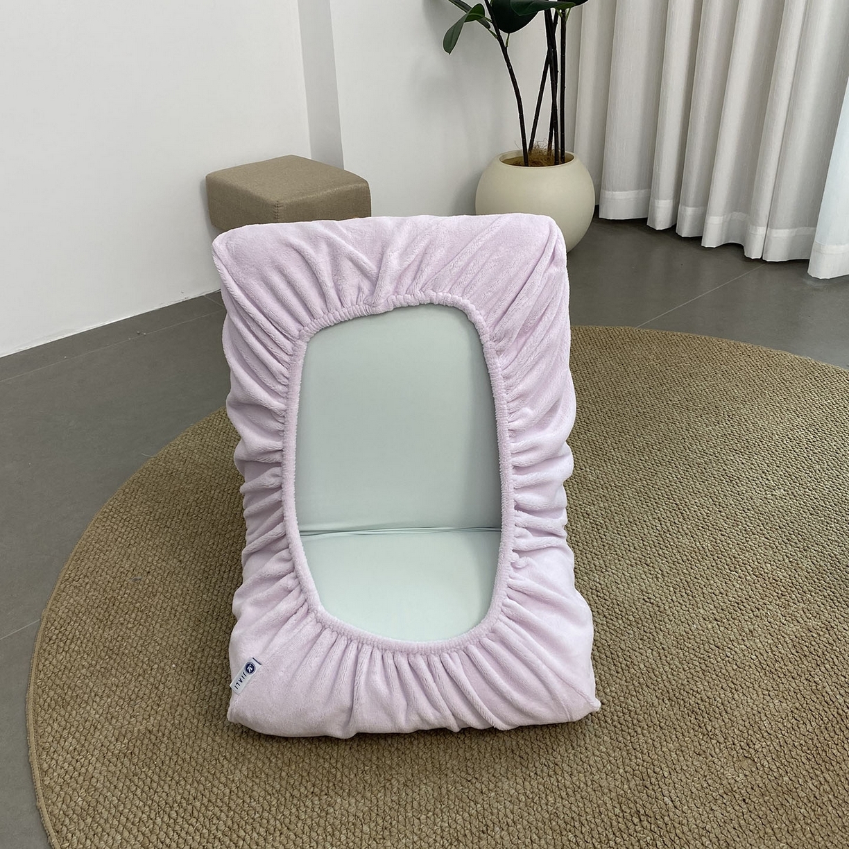 91家纺网 家纺一手货源 找家纺 （总）佳笠家居 2025新款正宗250g全消光牛奶绒懒人枕套旅行枕套