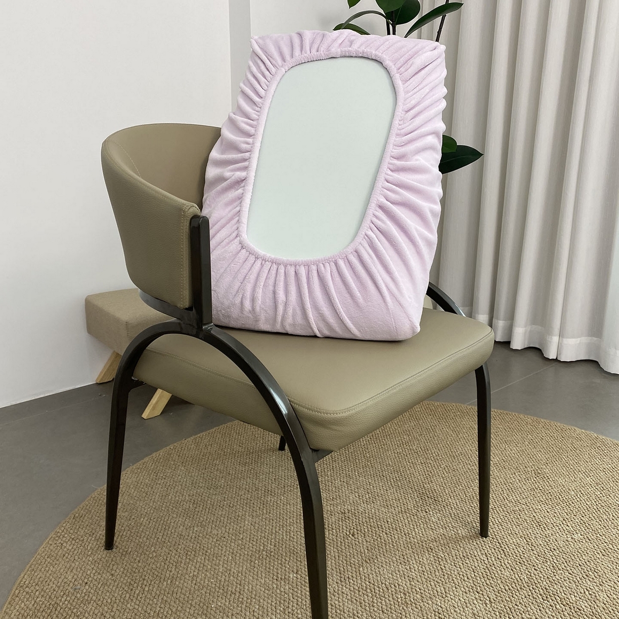 91家纺网 家纺一手货源 找家纺 （总）佳笠家居 2025新款正宗250g全消光牛奶绒懒人枕套旅行枕套