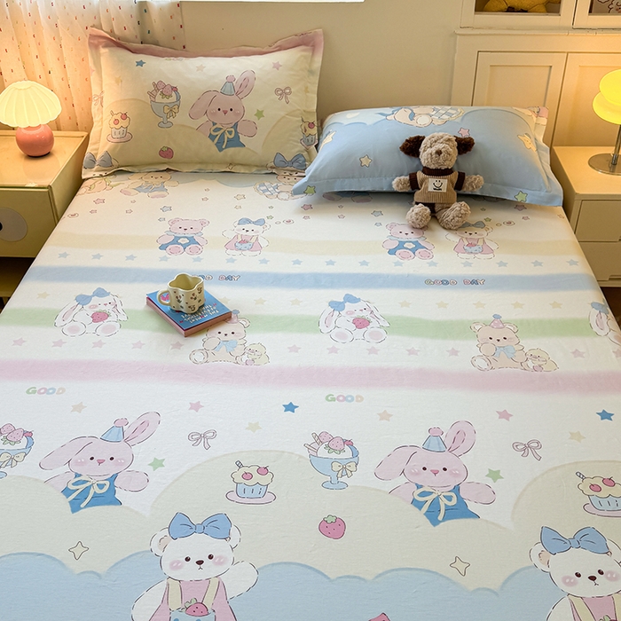 91家纺网 家纺一手货源 找家纺 （总）名优家纺 2026新款12868全棉印花床笠