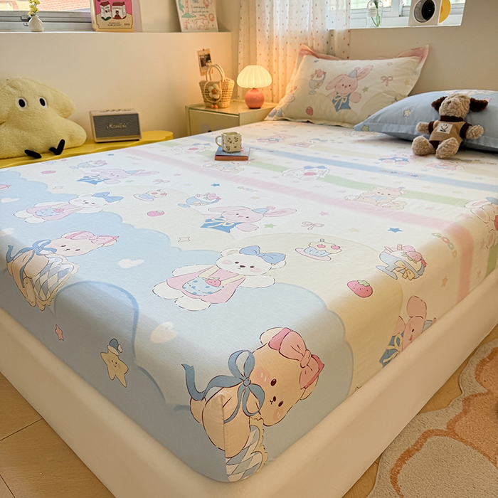 91家纺网 家纺一手货源 找家纺 （总）名优家纺 2026新款12868全棉印花床笠