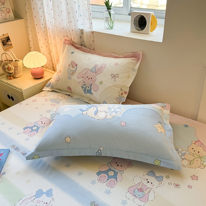 91家纺网 家纺一手货源 找家纺 （总）名优家纺 2026新款12868全棉印花床笠