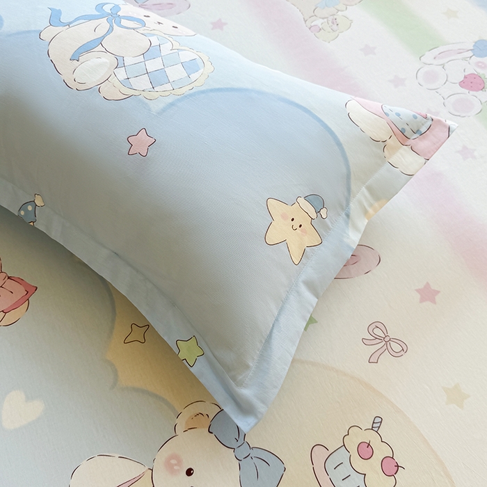 91家纺网 家纺一手货源 找家纺 （总）名优家纺 2026新款12868全棉印花床笠