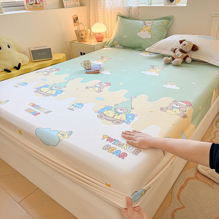 91家纺网 家纺一手货源 找家纺 （总）名优家纺 2026新款12868全棉印花床笠