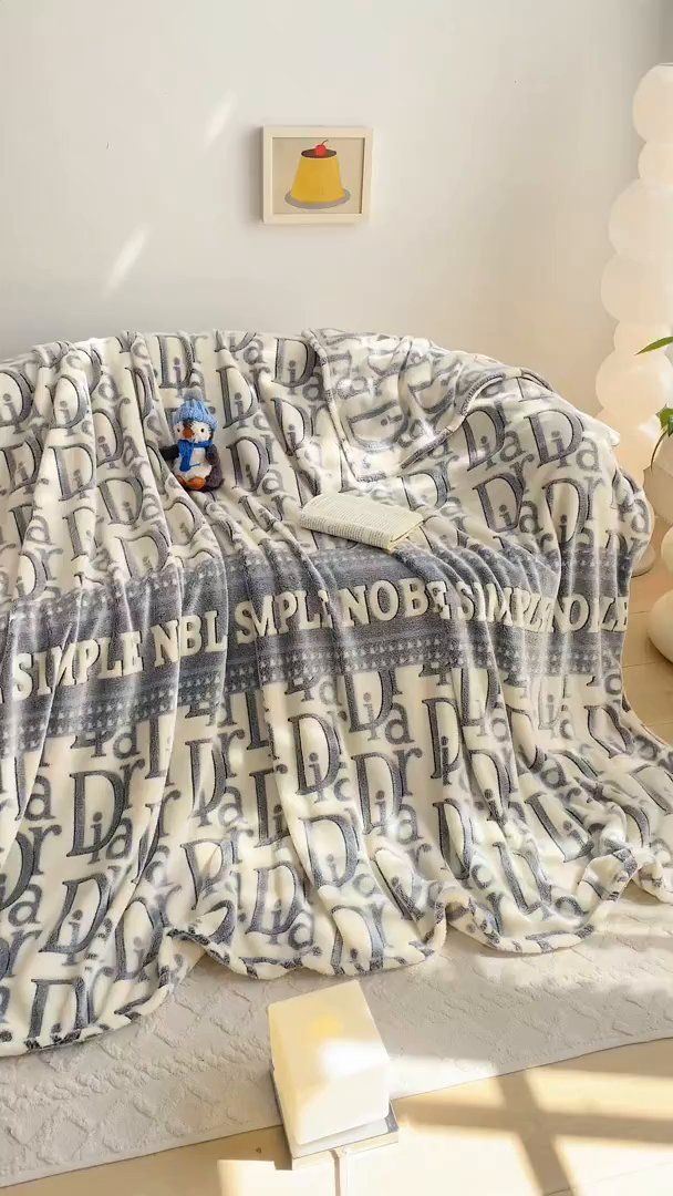 91家纺网 家纺一手货源 找家纺 爱彼家纺 2025热门冬季加厚雪花绒印花多功能毛毯毯子修色图-系列二 迪欧