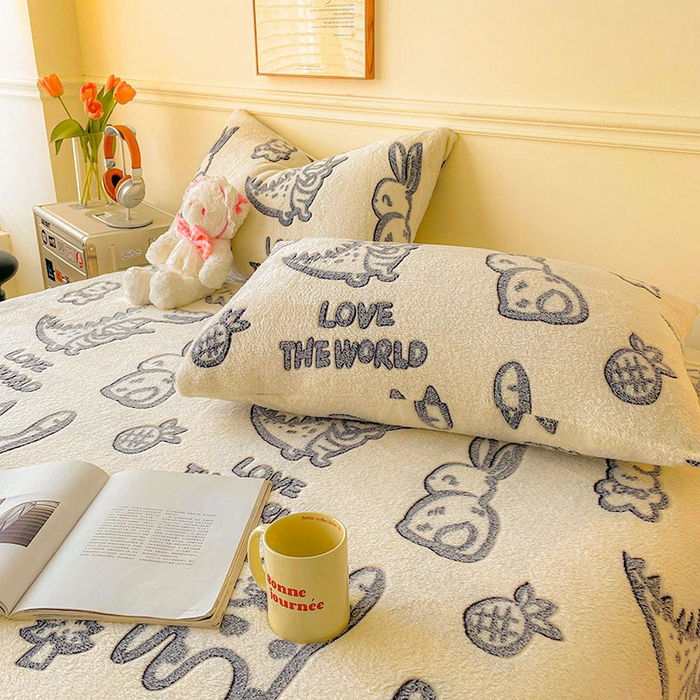 91家纺网 家纺一手货源 找家纺 爱彼家纺 2025热门冬季加厚雪花绒印花多功能毛毯毯子修色图-系列二 黑猫仔仔