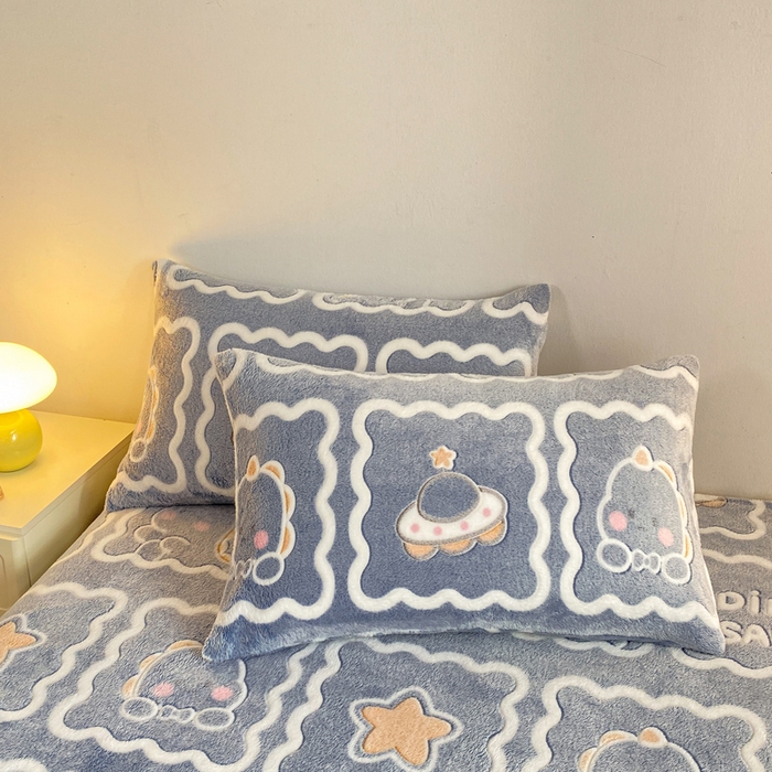 91家纺网 家纺一手货源 找家纺 爱彼家纺 2025热门冬季加厚雪花绒印花多功能毛毯毯子修色图-系列二 恐龙仔