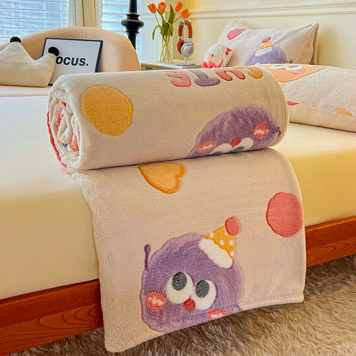 91家纺网 家纺一手货源 找家纺 爱彼家纺 2025热门冬季加厚雪花绒印花多功能毛毯毯子修色图-系列二 毛毛球