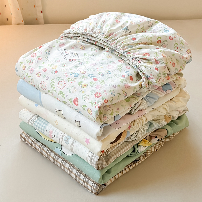 91家纺网 家纺一手货源 找家纺 （总）名优家纺 2026新款12868全棉印花床笠