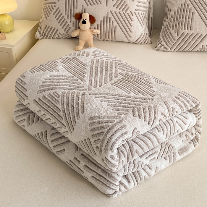 91家纺网 家纺一手货源 找家纺 爱彼家纺 2025热门冬季加厚雪花绒印花多功能毛毯毯子修色图-系列二 想听海风