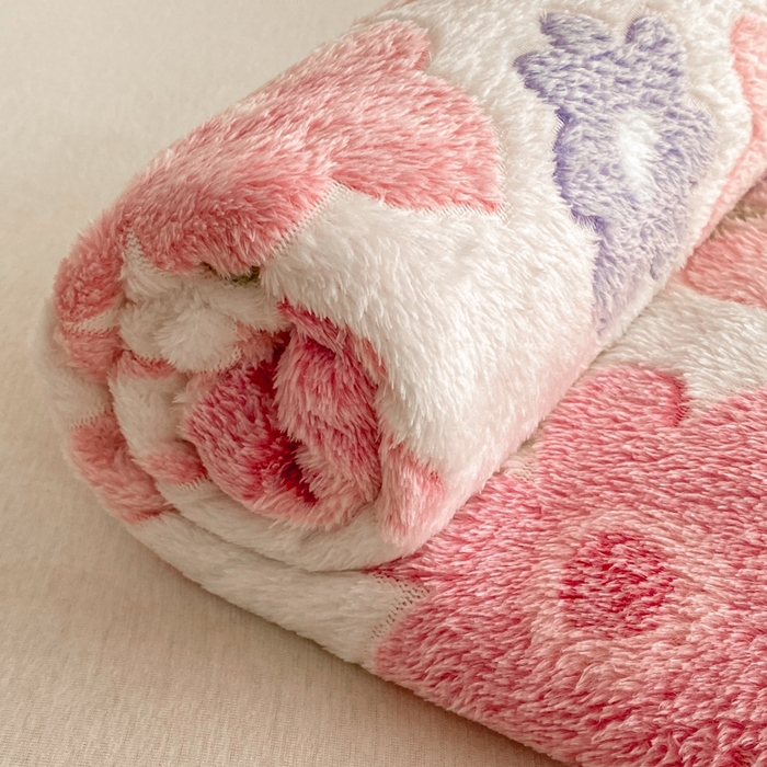 91家纺网 家纺一手货源 找家纺 爱彼家纺 2025热门冬季加厚雪花绒印花多功能毛毯毯子修色图-系列二 小岛来信