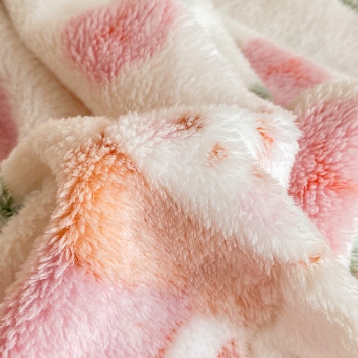 91家纺网 家纺一手货源 找家纺 爱彼家纺 2025热门冬季加厚雪花绒印花多功能毛毯毯子修色图-系列二 月光春意